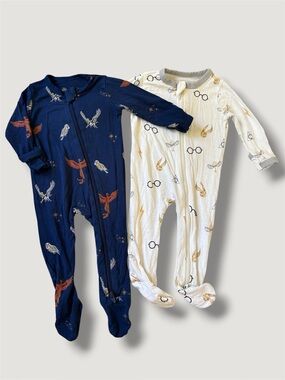 Kyte Baby Harry Potter Bamboo Footies Set | Size 0-3M